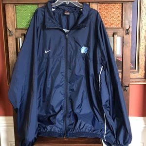 Nike | Jackets \u0026 Coats | Nike Unc Mens Xxl Windbreaker Jacket Euc Blue |  Poshmark